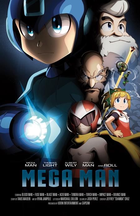 MEGA MAN GEAR MASTERS #1 (OF 5) CVR C JEFFREY CRUZ VAR (Pre-Order by 08/10/26 | Est. In-Store: 09/23/26 | Ships after release)