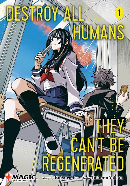 DESTROY ALL HUMANS THEY CANT BE REGENERATED A MAGIC THE GATHERING MANGA TP VOL 01 (Pre-Order by 09/21/26 | Est. In-Store: 10/21/26 | Ships after release)
