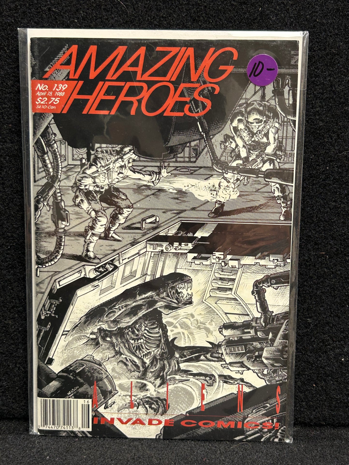 Amazing Heroes #139 (Aliens Invade Comics)