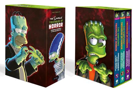 SIMPSONS TREEHOUSE OF HORROR OMINOUS OMNIBUS HC (3 VOLUME BOX SET) (Pre-Order by 08/31/26 | Est. In-Store: 10/14/26 | Ships after release)