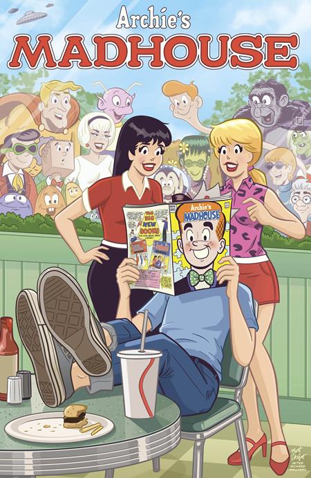 ARCHIES MADHOUSE #1 FACSIMILE EDITION CVR B MATT TALBOT MAD MAGAZINE VAR (Pre-Order by 09/21/26 | Est. In-Store: 10/14/26 | Ships after release)