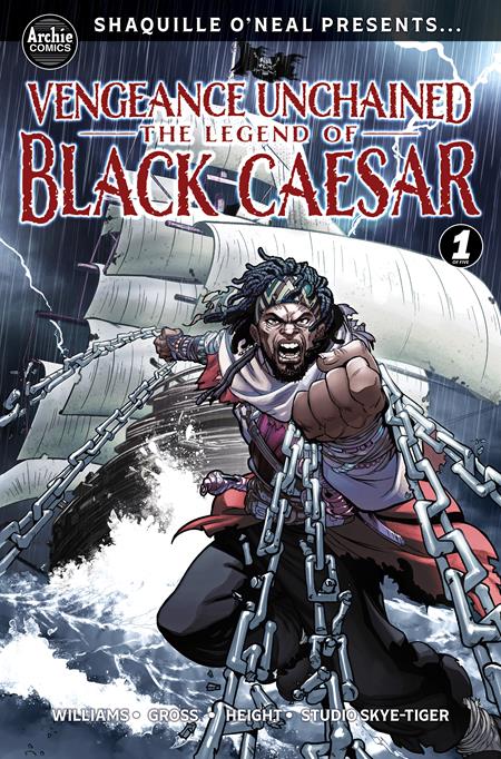 SHAQUILLE ONEAL PRESENTS VENGEANCE UNCHAINED THE LEGEND OF BLACK CAESAR #1 (OF 5) CVR A RAY ANTHONY HEIGHT (Pre-Order by 11/09/26 | Est. In-Store: 12/02/26 | Ships after release)