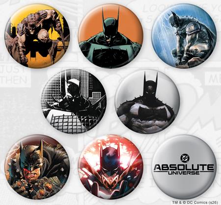 ATA-BOY DC ABSOLUTE 8 BUTTON PACK (NET) (Pre-Order by 08/31/26 | Est. In-Store: 10/14/26 | Ships after release)