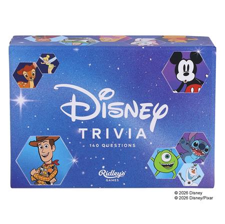 DISNEY TRIVIA (Pre-Order by 09/28/26 | Est. In-Store: 10/28/26 | Ships after release)