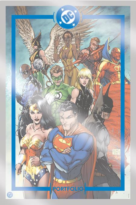 DC PORTFOLIO OF MICHAEL TURNER JLA & THE FLASH 9 PRINT SET (Pre-Order by 08/31/26 | Est. In-Store: 11/18/26 | Ships after release)