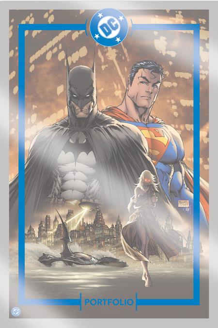 DC PORTFOLIO OF MICHAEL TURNER SUPERMAN & BATMAN 9 PRINT SET (Pre-Order by 08/31/26 | Est. In-Store: 11/18/26 | Ships after release)