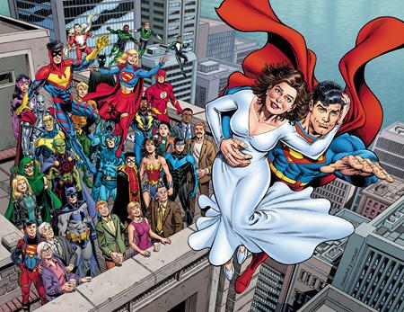 SUPERMAN THE WEDDING ALBUM 30TH ANNIVERSARY SPECIAL #1 (ONE SHOT) CVR A DAN JURGENS & JERRY ORDWAY WRAPAROUND (Pre-Order by 09/28/26 | Est. In-Store: 10/28/26 | Ships after release)