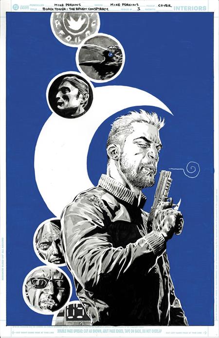 BLACK TOWER THE RAVEN CONSPIRACY #3 (OF 6) CVR A MIKE PERKINS (MR) (Pre-Order by 10/05/26 | Est. In-Store: 10/28/26 | Ships after release)