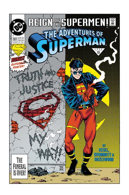 ADVENTURES OF SUPERMAN #501 FACSIMILE EDITION CVR A TOM GRUMMETT (Pre-Order by 09/14/26 | Est. In-Store: 10/07/26 | Ships after release)
