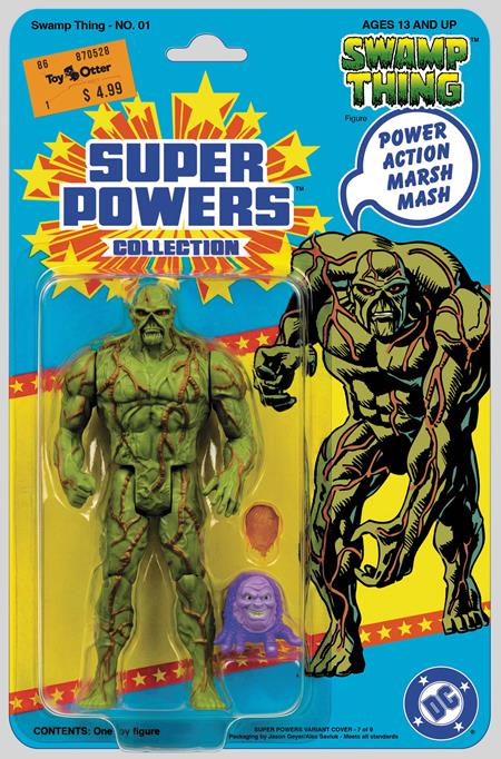 SWAMP THING #1 FACSIMILE EDITION CVR B JASON GEYER & ALEX SAVIUK SWAMP THING SUPER POWERS CARD STOCK VAR (Pre-Order by 09/14/26 | Est. In-Store: 10/07/26 | Ships after release)
