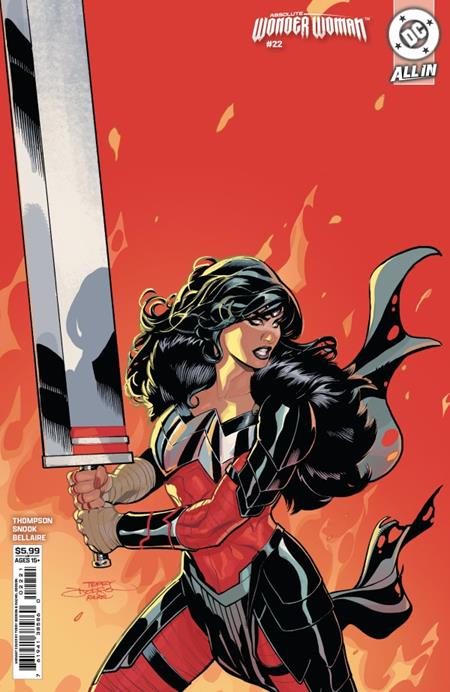 DF ABSOLUTE WONDER WOMAN #22 VARIANT SIGNED BY TERRY & RACHEL DODSON (Pre-Order by 09/07/26 | Est. In-Store: 10/28/26 | Ships after release)