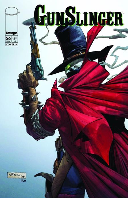 DF GUNSLINGER SPAWN #56 SIGNED BY ERICA SCHULTZ (Pre-Order by 09/07/26 | Est. In-Store: 10/28/26 | Ships after release)