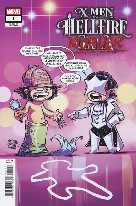 DF X MEN THE HELLFIRE MURDER #1 SKOTTIE YOUNG VARIANT SIGNED BY ERICA SCHULTZ (Pre-Order by 09/07/26 | Est. In-Store: 10/28/26 | Ships after release)