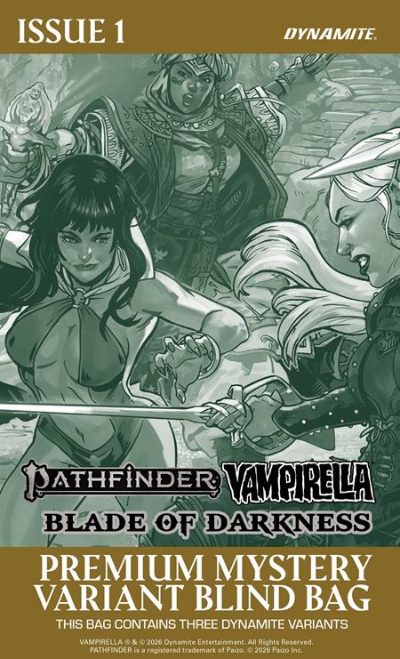 PATHFINDER VAMPIRELLA BLADE OF DARKNESS #1 CVR G PREMIUM MYSTERY BLIND BAG VAR (Pre-Order by 10/05/26 | Est. In-Store: 10/28/26 | Ships after release)