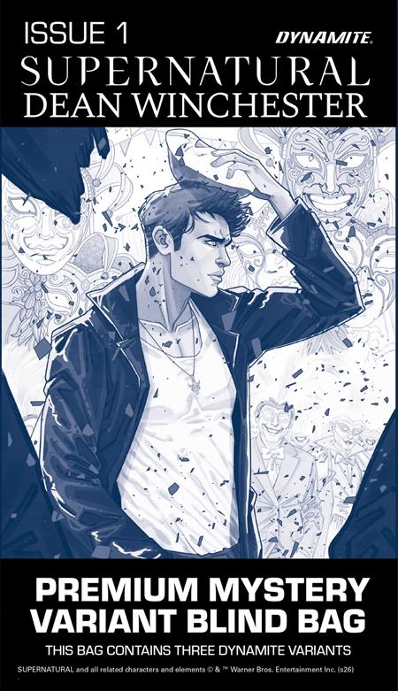 SUPERNATURAL DEAN WINCHESTER #1 CVR H PREMIUM MYSTERY BLIND BAG VAR (Pre-Order by 09/28/26 | Est. In-Store: 10/21/26 | Ships after release)