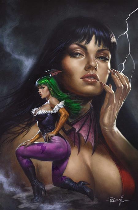 VAMPIRELLA VS DARKSTALKERS SPECIAL #1 (ONE SHOT) CVR H LUCIO PARRILLO LTD VIRGIN VAR (Pre-Order by 09/14/26 | Est. In-Store: 10/14/26 | Ships after release)