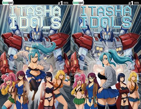 ITASHA IDOLS #1 CVR C MIKE WHITE HOLOFOIL FLIP COVER VAR (Pre-Order by 09/14/26 | Est. In-Store: 10/28/26 | Ships after release)