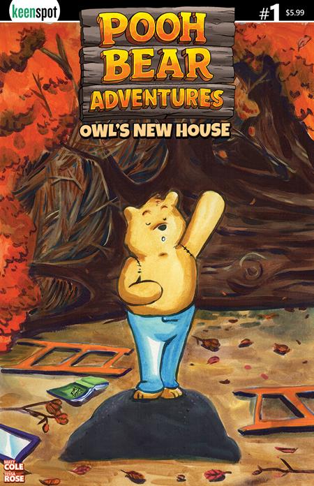 POOH BEAR ADVENTURES OWLS NEW HOUSE #1 (ONE SHOT) CVR B TESSA ROSE POOH RAISES PAW VAR (Pre-Order by 09/07/26 | Est. In-Store: 10/28/26 | Ships after release)