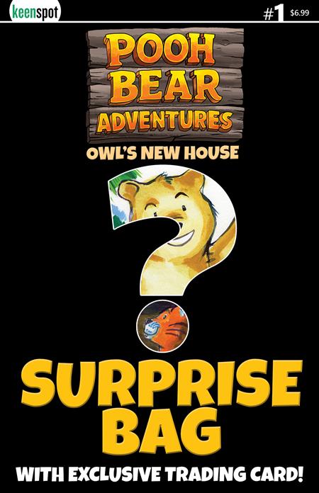 POOH BEAR ADVENTURES OWLS NEW HOUSE #1 (ONE SHOT) CVR D SURPRISE COVER BAGGED WITH TRADING CARD VAR (Pre-Order by 09/07/26 | Est. In-Store: 10/28/26 | Ships after release)