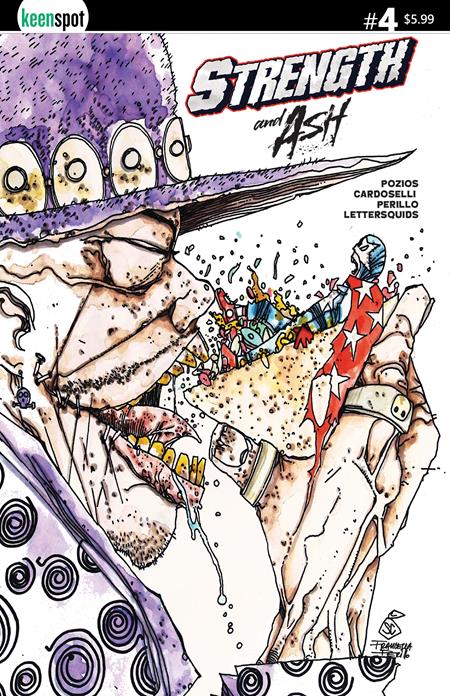 STRENGTH & ASH #4 CVR B STEFANO CARDOSELLI FRANCESCA PERILLO TACOS VAR (Pre-Order by 09/14/26 | Est. In-Store: 10/21/26 | Ships after release)