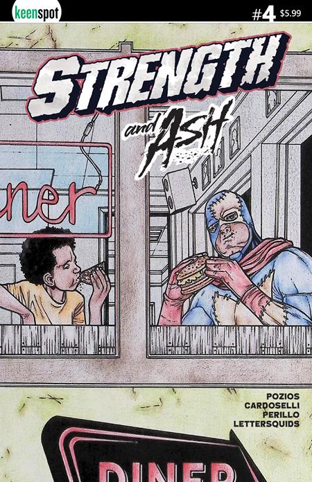 STRENGTH & ASH #4 CVR C ALEX SANCHEZ FRANCESCA PERILLO DINER VAR (Pre-Order by 09/14/26 | Est. In-Store: 10/21/26 | Ships after release)