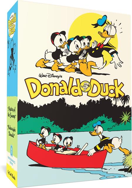 WALT DISNEYS DONALD DUCK GIFT BOX SET MYSTERY OF THE SWAMP & MAHARAJAH DONALD VOLS 03 & 04 HC (Pre-Order by 09/14/26 | Est. In-Store: 11/18/26 | Ships after release)