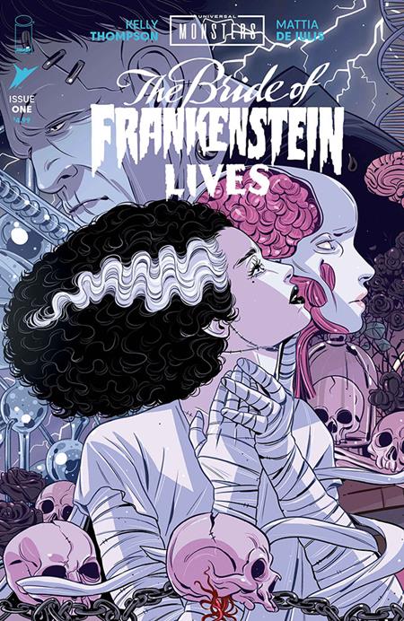 UNIVERSAL MONSTERS THE BRIDE OF FRANKENSTEIN LIVES #1 (OF 4) CVR D LUANA VECCHIO CONNECTING VAR (Pre-Order by 09/28/26 | Est. In-Store: 10/28/26 | Ships after release)