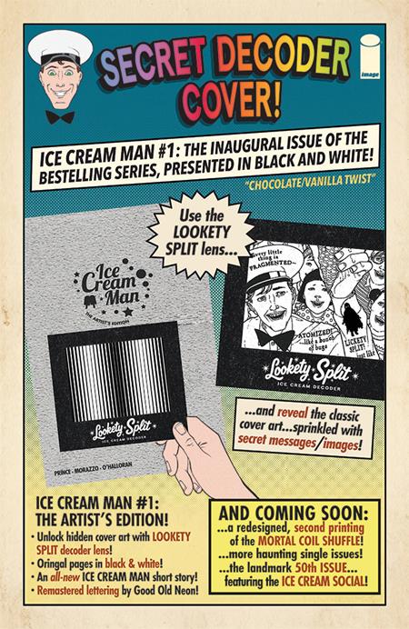 ICE CREAM MAN #1 CHOCOLATE VANILLA TWIST EDITION (MR) (Pre-Order by 08/31/26 | Est. In-Store: 10/14/26 | Ships after release)
