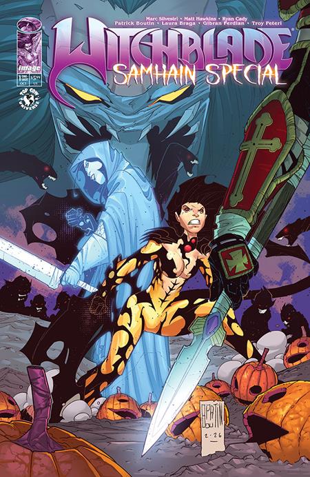 WITCHBLADE SAMHAIN SPECIAL (ONE SHOT) CVR A PAT BOUTIN & ARIF PRIANTO (Pre-Order by 10/05/26 | Est. In-Store: 10/28/26 | Ships after release)