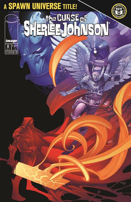 SPAWN THE CURSE OF SHERLEE JOHNSON #8 CVR B CHRIS STEVENS B&W VIRGIN VAR (Pre-Order by 09/14/26 | Est. In-Store: 10/07/26 | Ships after release)