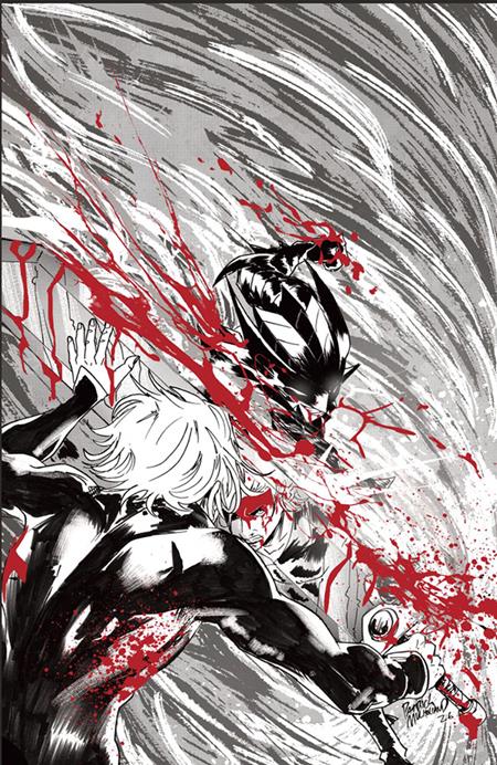 FIREBORN #5 CVR E PATRICK MULHOLLAND BLACK AND WHITE AND BLOOD VIRGIN CARDSTOCK VAR (Pre-Order by 10/05/26 | Est. In-Store: 10/28/26 | Ships after release)