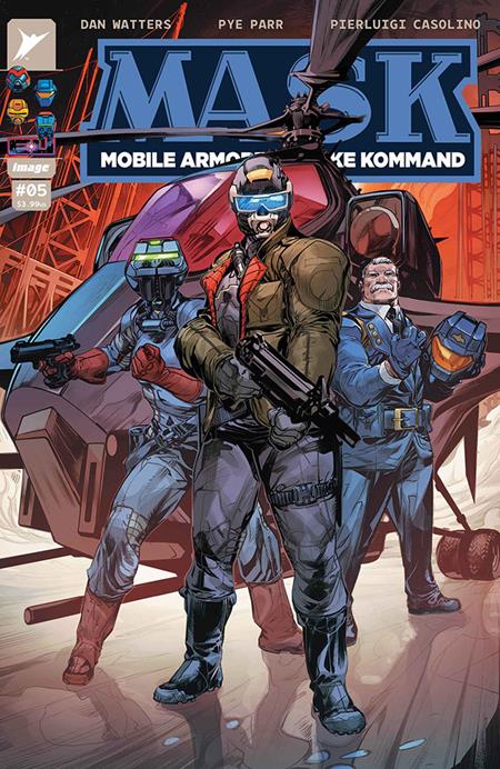 MASK #5 CVR C HOWARD PORTER & ROMULO FAJARDO JR VAR (Pre-Order by 09/14/26 | Est. In-Store: 10/07/26 | Ships after release)