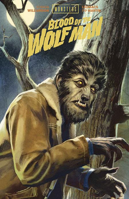 UNIVERSAL MONSTERS BLOOD OF THE WOLF MAN HC DIRECT MARKET EXCLUSIVE JOSHUA MIDDLETON CVR (MR) (Pre-Order by 09/07/26 | Est. In-Store: 01/20/27 | Ships after release)