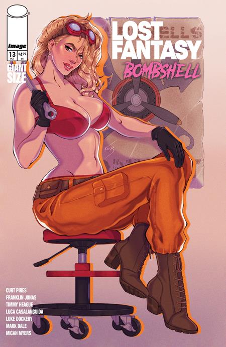 LOST FANTASY #13 CVR H KATT BLANCHETTE BOMBSHELL VAR (Pre-Order by 10/05/26 | Est. In-Store: 10/28/26 | Ships after release)
