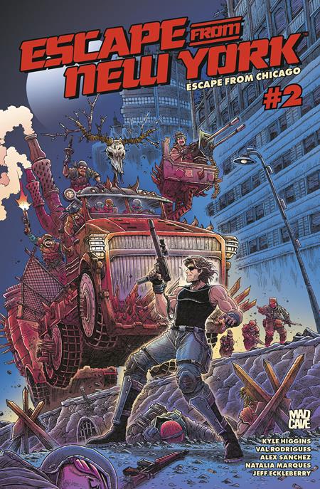 ESCAPE FROM NEW YORK ESCAPE FROM CHICAGO #2 CVR B JAMES STOKOE VAR (Pre-Order by 10/05/26 | Est. In-Store: 10/28/26 | Ships after release)