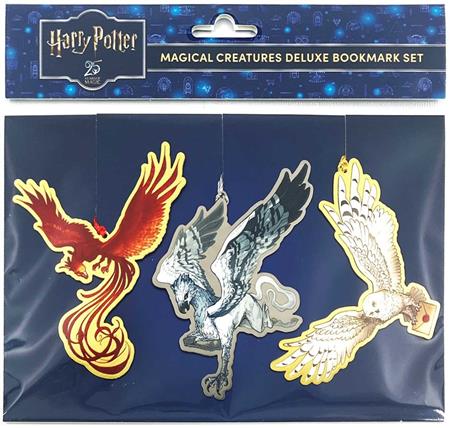 HARRY POTTER MAGICAL CREATURES DELUXE BOOKMARK SET (SET OF 3) (Pre-Order by 09/07/26 | Est. In-Store: 10/14/26 | Ships after release)