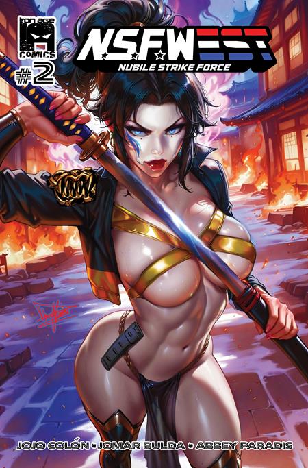 NSFWEST #2 CVR B DHAXINA DEE VAR (MR) (Pre-Order by 08/31/26 | Est. In-Store: 10/28/26 | Ships after release)