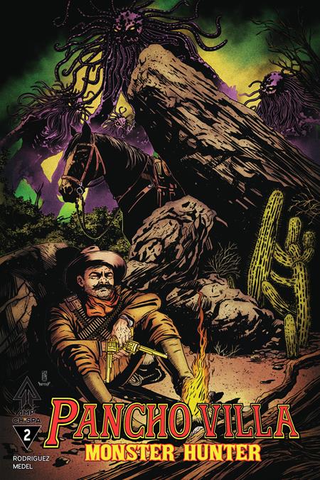 PANCHO VILLA MONSTER HUNTER #2 (OF 3) CVR B CHEMA VAR (Pre-Order by 09/07/26 | Est. In-Store: 10/14/26 | Ships after release)