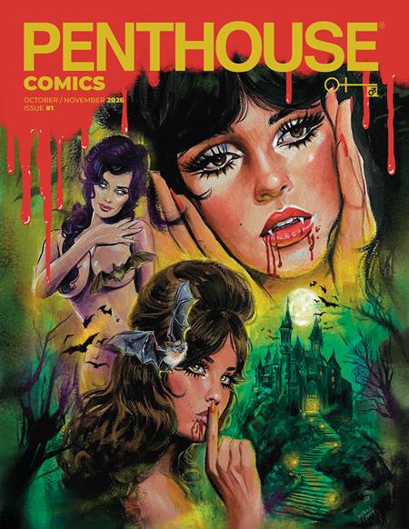 PENTHOUSE COMICS (2027) #1 CVR E SUSPIRIA VILCHEZ RISQUE VAR (MR) (Pre-Order by 08/31/26 | Est. In-Store: 10/07/26 | Ships after release)