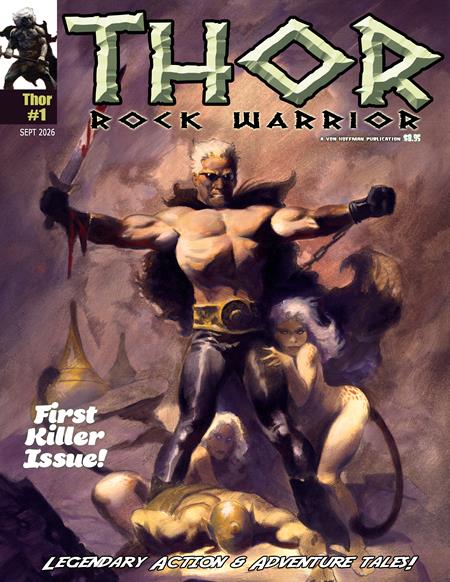 THOR THE ROCK WARRIOR MAGAZINE #1 (Pre-Order by 08/31/26 | Est. In-Store: 10/07/26 | Ships after release)