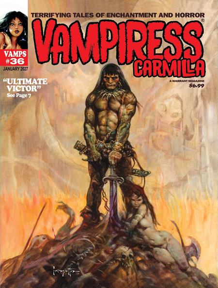 VAMPIRESS CARMILLA MAGAZINE #36 (Pre-Order by 09/07/26 | Est. In-Store: 10/28/26 | Ships after release)