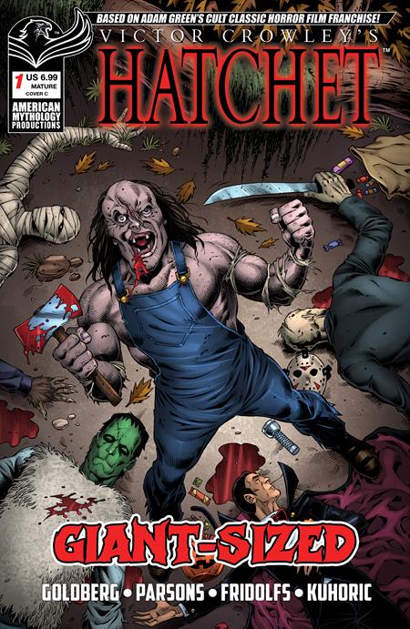 GIANT SIZED HATCHET HALLOWEEN #1 (ONE SHOT) CVR C RICHARD BONK VAR (Pre-Order by 09/28/26 | Est. In-Store: 10/28/26 | Ships after release)