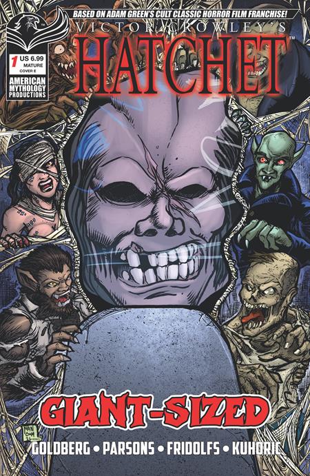 GIANT SIZED HATCHET HALLOWEEN #1 (ONE SHOT) CVR E GABRIEL MANGUM VAR (Pre-Order by 09/28/26 | Est. In-Store: 10/28/26 | Ships after release)
