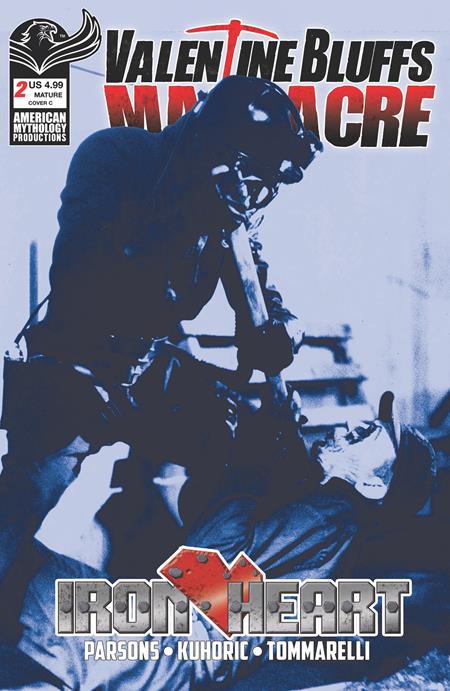 VALENTINE BLUFFS MASSACRE IRON HEART #2 (OF 2) CVR C PHOTO VAR (MR) (Pre-Order by 09/28/26 | Est. In-Store: 10/28/26 | Ships after release)