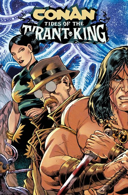 CONAN THE BARBARIAN TIDES OF THE TYRANT KING #2 (OF 4) CVR A JESUS MERINO CONNECTING (MR) (Pre-Order by 09/28/26 | Est. In-Store: 10/21/26 | Ships after release)