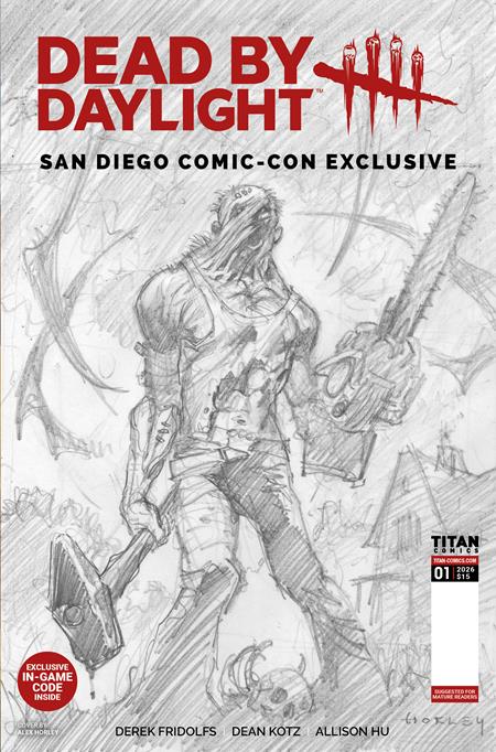 DEAD BY DAYLIGHT THE HILLBILLY #1 SDCC EXCLUSIVE ALEX HORLEY CARDSTOCK INKS VAR (MR) (Pre-Order by 09/14/26 | Est. In-Store: 10/07/26 | Ships after release)