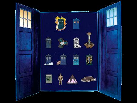 DOCTOR WHO TARDIS ENAMEL PIN BADGE SET III SDCC EXCLUSIVE (Pre-Order by 09/07/26 | Est. In-Store: 11/11/26 | Ships after release)