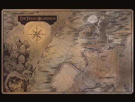 HAWKMOON THE MAD GODS AMULET #1 (OF 2) CVR D MAP WRAPAROUND CARDSTOCK VAR (MR) (Pre-Order by 09/14/26 | Est. In-Store: 10/07/26 | Ships after release)