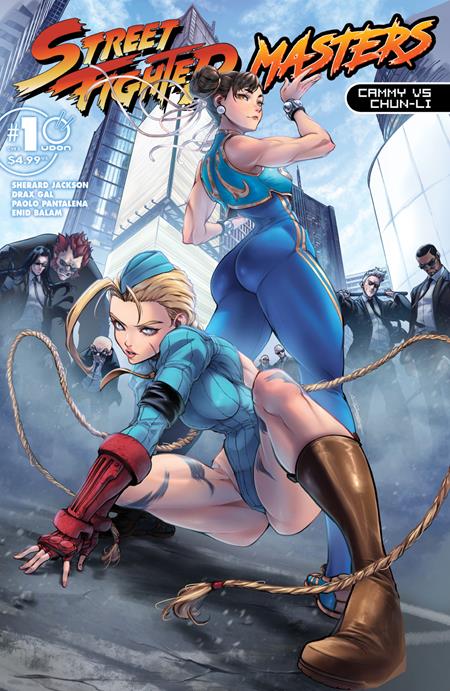 STREET FIGHTER MASTERS CAMMY VS CHUN LI #1 (ONE SHOT) CVR A DRAX GAL (Pre-Order by 09/07/26 | Est. In-Store: 10/07/26 | Ships after release)