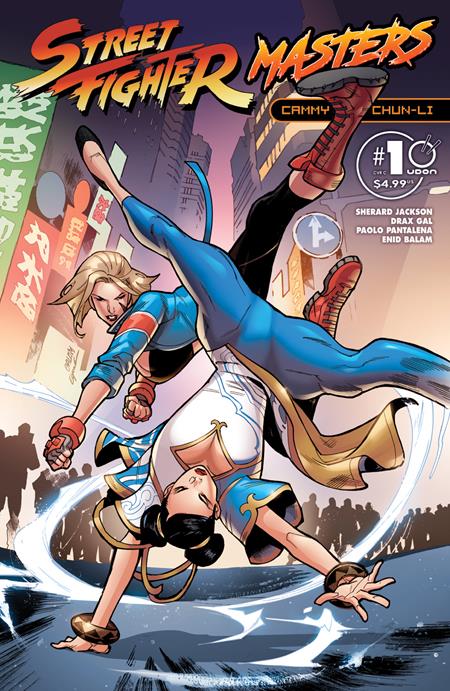 STREET FIGHTER MASTERS CAMMY VS CHUN LI #1 (ONE SHOT) CVR C ENID BALAM VAR (Pre-Order by 09/07/26 | Est. In-Store: 10/07/26 | Ships after release)